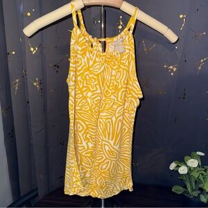 Banana Republic Yelloww Halter Top Blouse